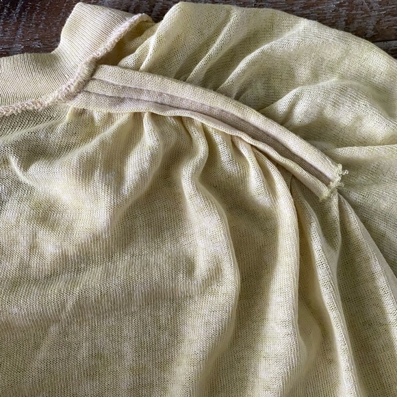 Free People- We the Free Kyoto Tee- Lemon Combo, size Medium. Brand New. - Picture 3 of 7